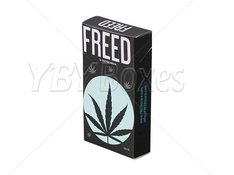 Black Pre Roll Box